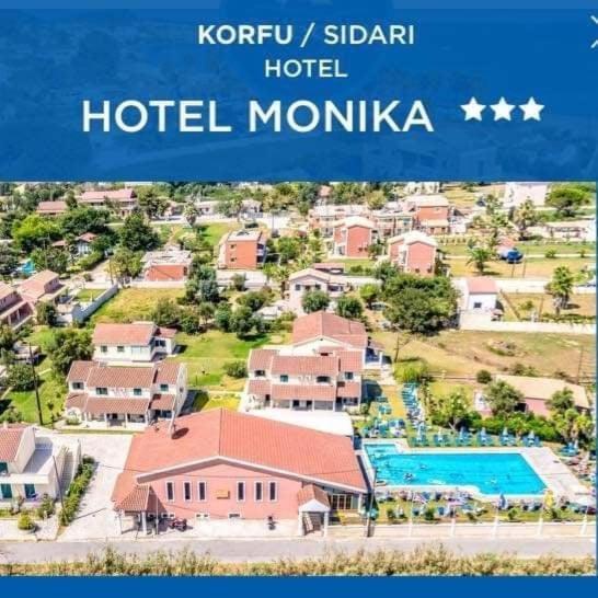 Monika Hotel Sidari Sidárion 외부 사진